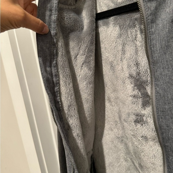 Women’s Avalanche Faux Fur lined jacket with hood. Size large L coat skiing D - Picture 5 of 8